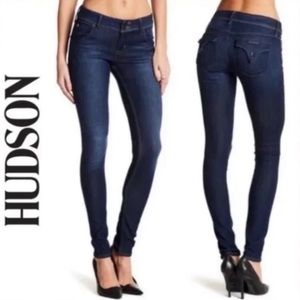 Hudson Collin Mid-Rise Stretch Skinny Jeans